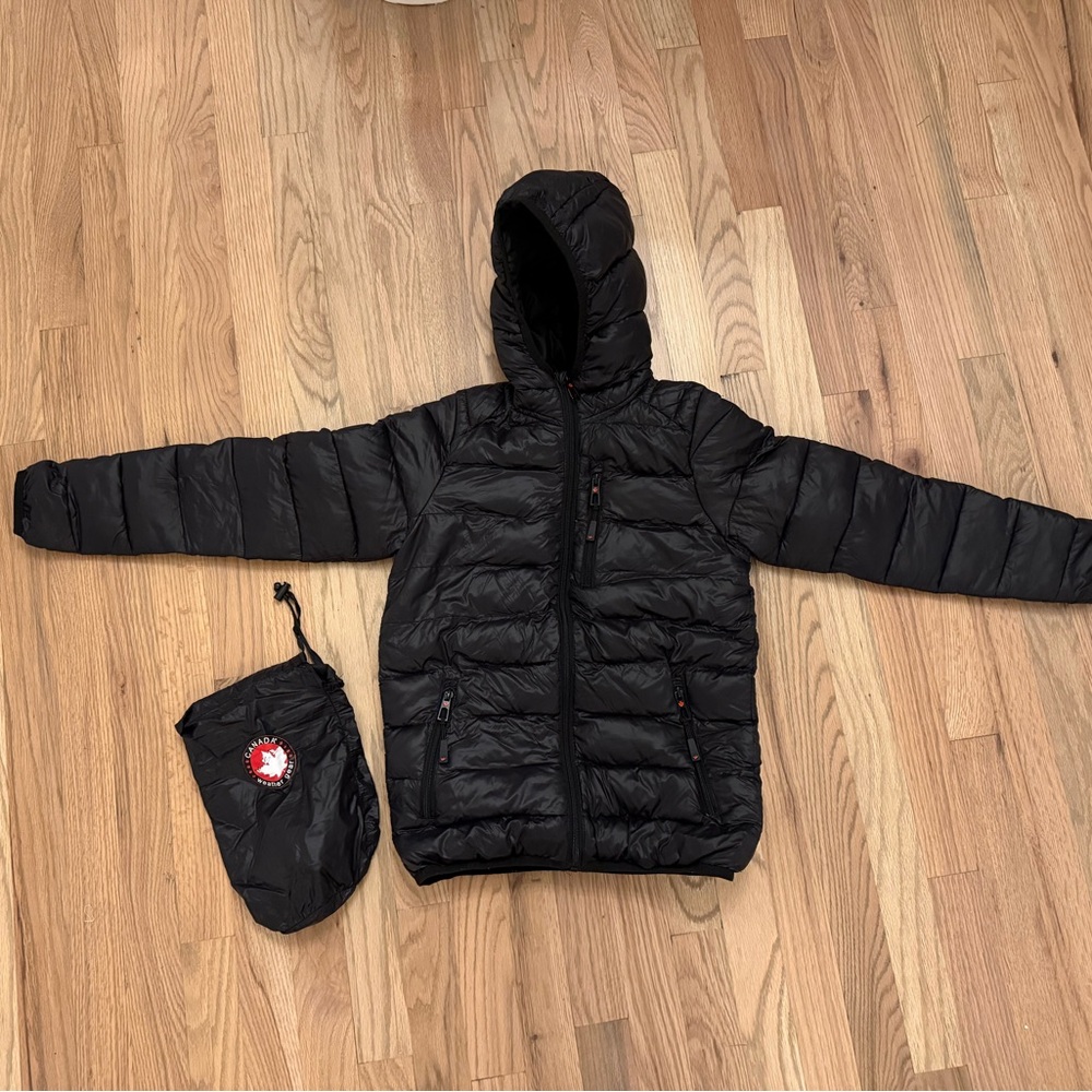 Canada Weather Gear Kids Black Puffer Jacket